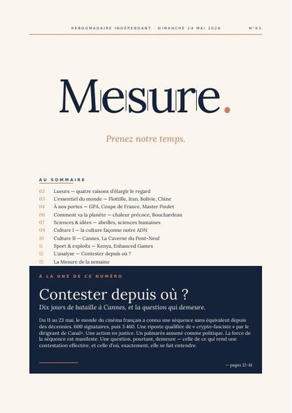 Couverture du numéro 3