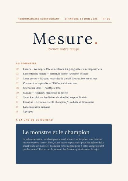 Couverture du numéro 6